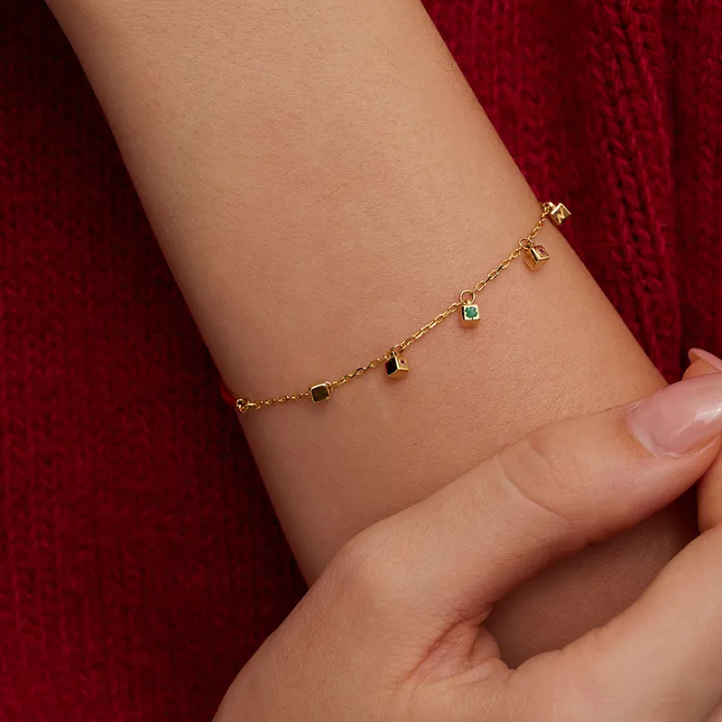 NEVERFAR Eco Friendly Copper Gold Plated Bracelets Unisex-1