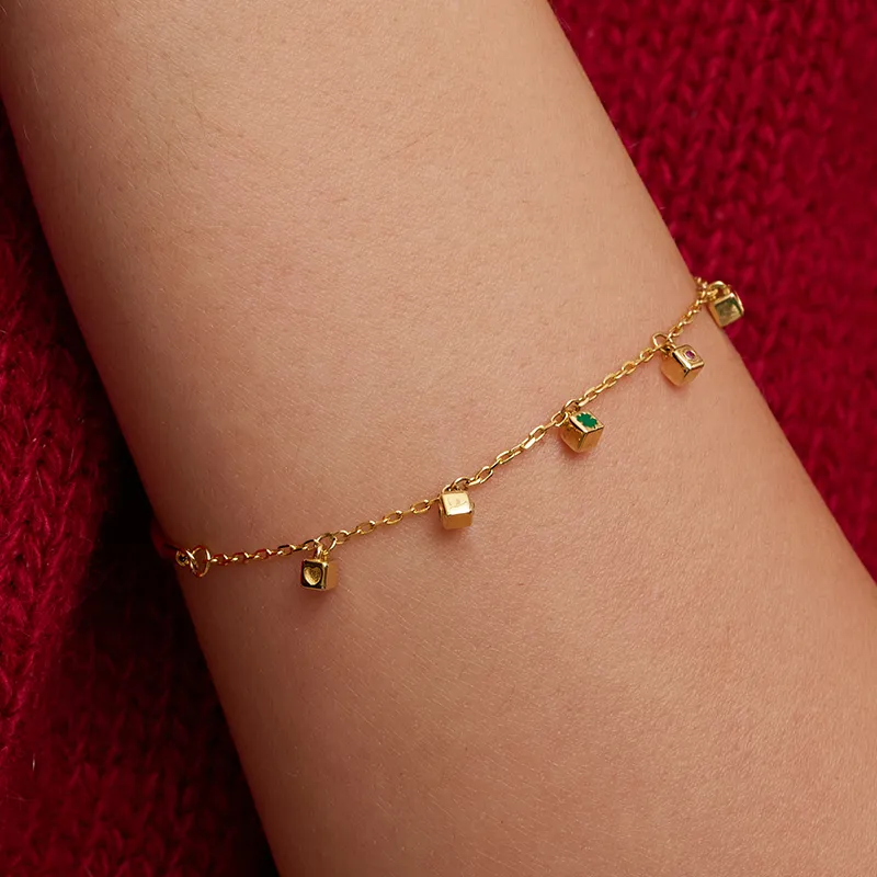 NEVERFAR Eco Friendly Copper Gold Plated Bracelets Unisex-2