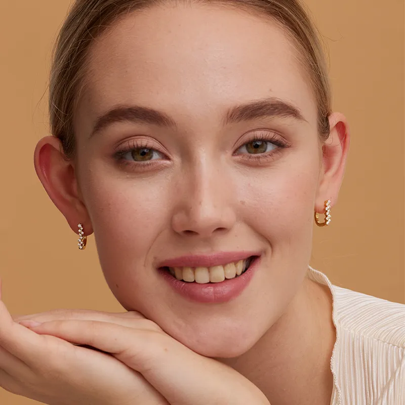 NEVERFAR S925 Silver Earrings Unisex-1