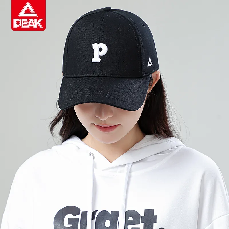 PEAK Cotton Baseball Caps Unisex-1