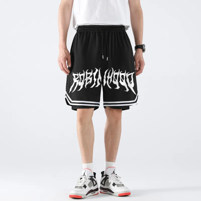 ROBINHOOD Basketball Shorts Unisex-2