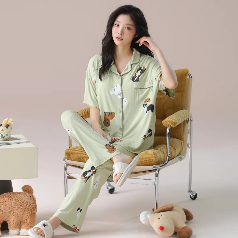 ENGBROX Women's Pajama Sets-5