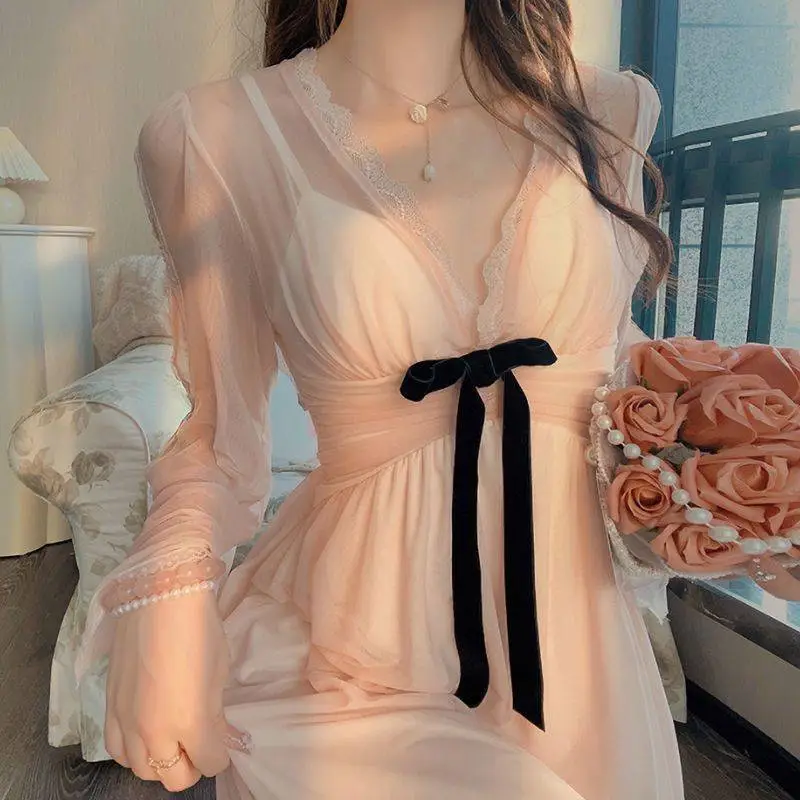 ANVINAL Nightgown Women's Gift Box Set Cameo Brown-1