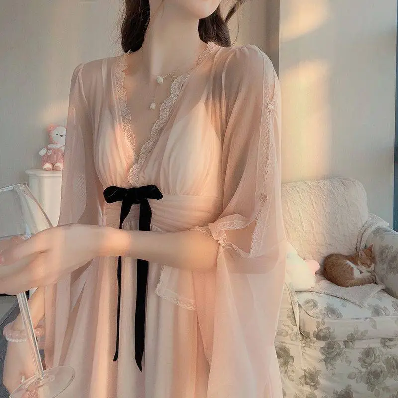 ANVINAL Nightgown Women's Gift Box Set Cameo Brown-2