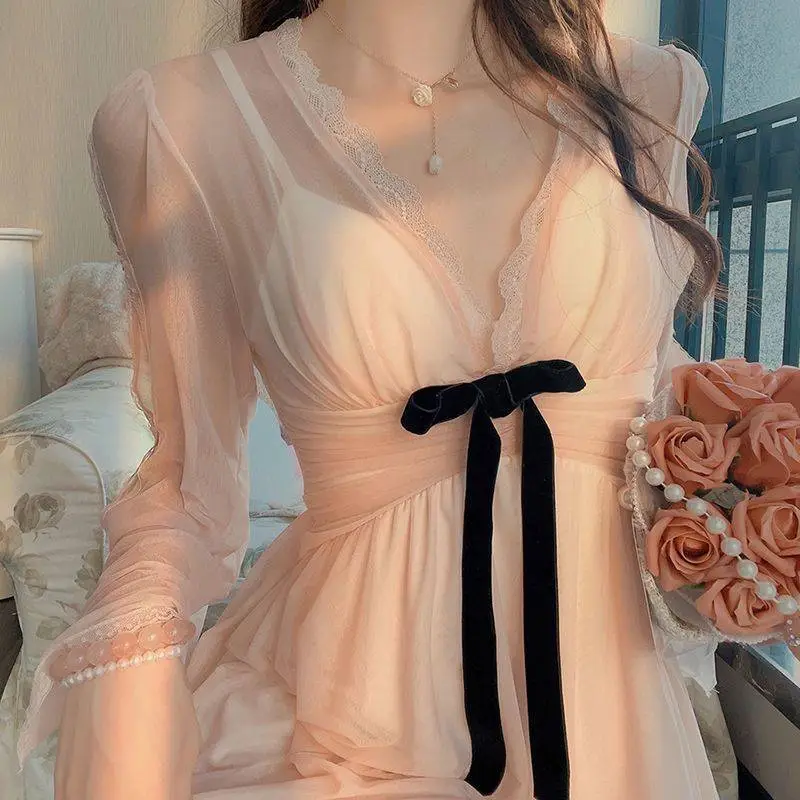 ANVINAL Nightgown Women's Gift Box Set Cameo Brown-4