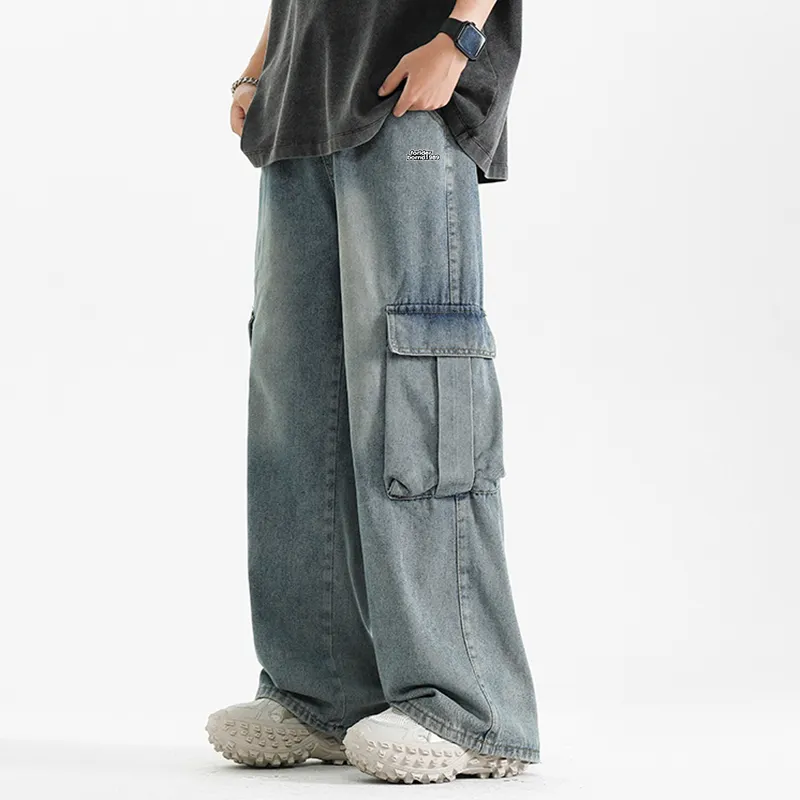 FORIDER Jeans Unisex Blue-2