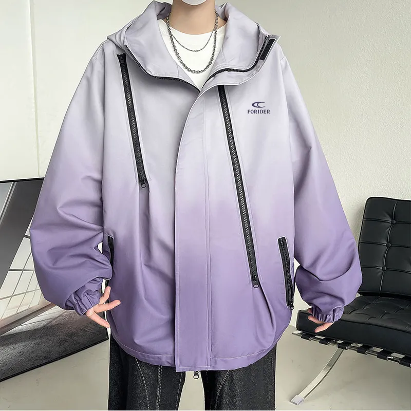 FORIDER Water Resistant Windproof UV Protection Windbreaker Jacket Unisex-5