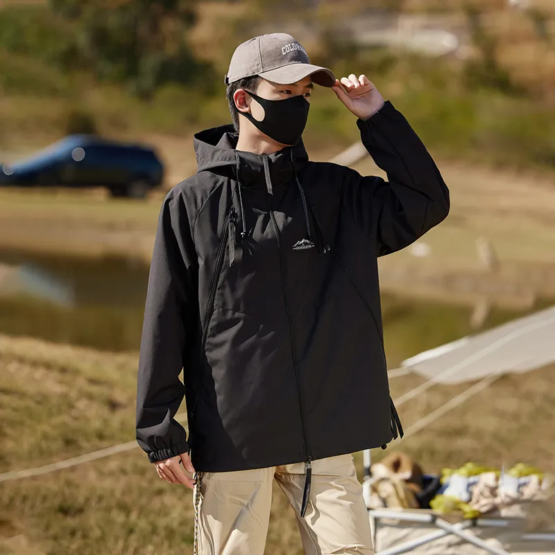 FORIDER Waterproof And Windproof Windbreaker Jacket Unisex-3