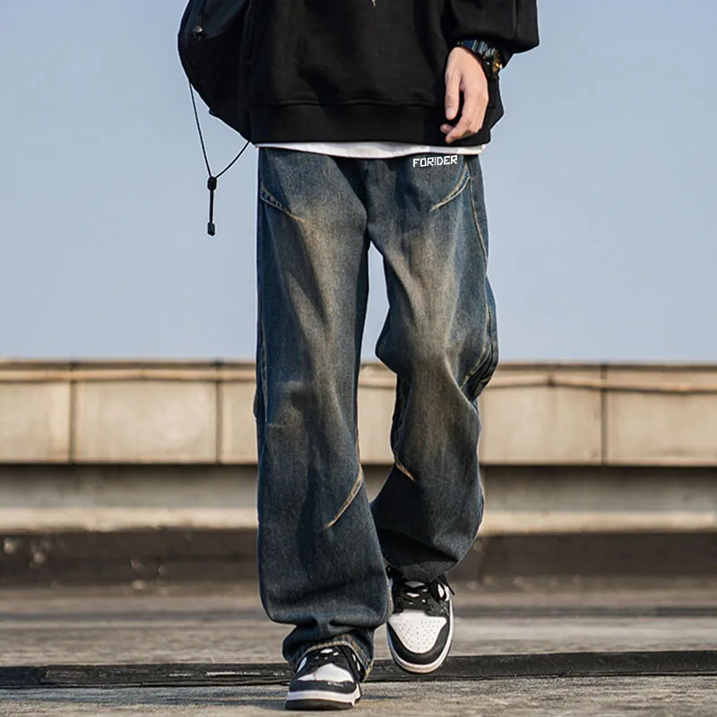 FORIDER Jeans Unisex-4