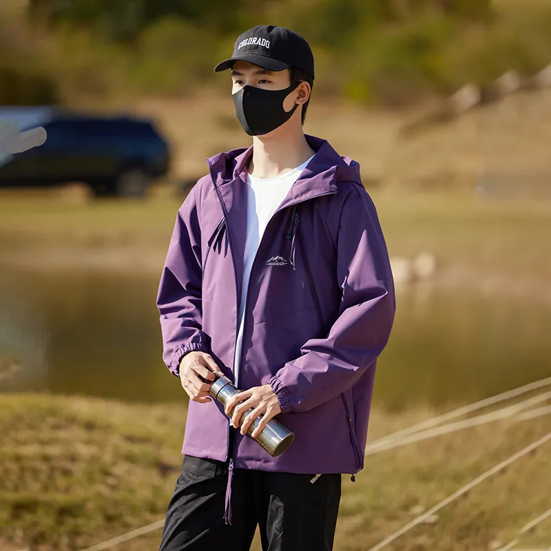 FORIDER Waterproof And Windproof Windbreaker Jacket Unisex-10