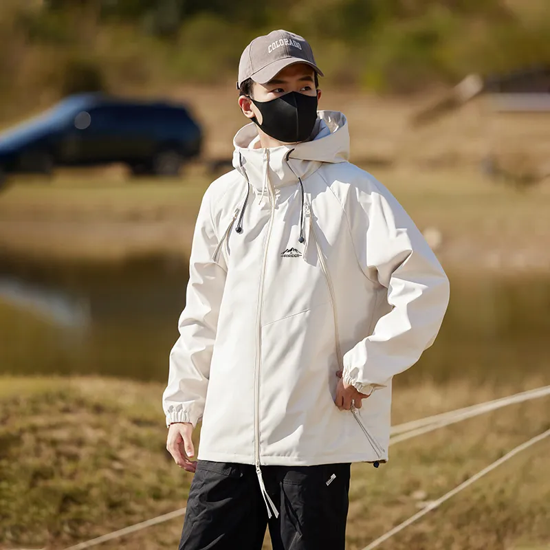 FORIDER Waterproof And Windproof Windbreaker Jacket Unisex-7