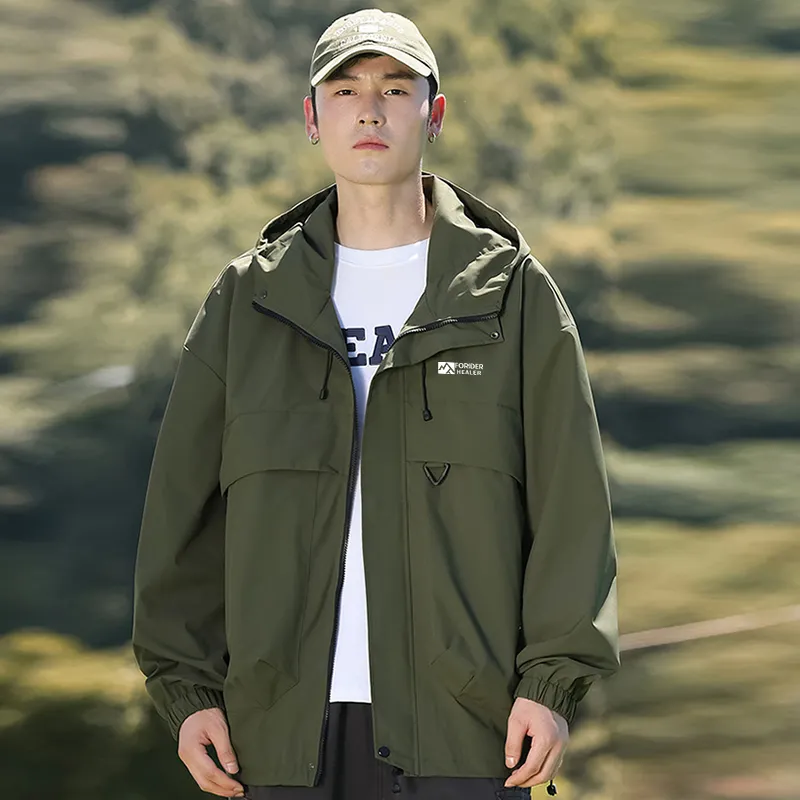 FORIDER Waterproof And Windproof Windbreaker Jacket Unisex-7