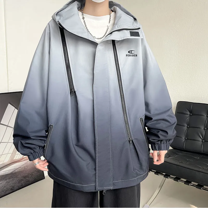 FORIDER Water Resistant Windproof UV Protection Windbreaker Jacket Unisex-2
