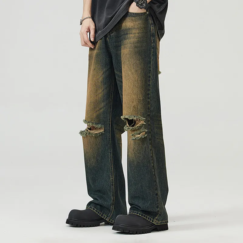 FORIDER Jeans Unisex Rusty Blue-4