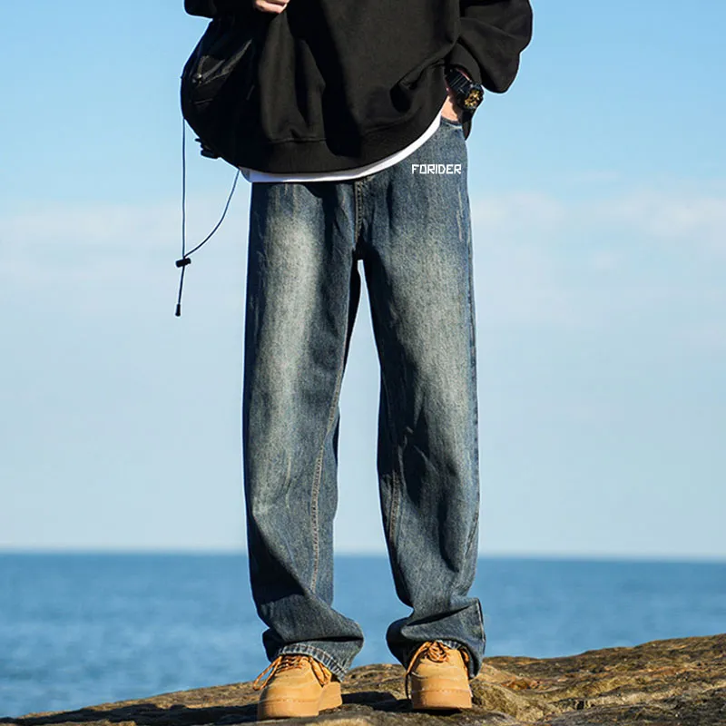 FORIDER Jeans Unisex-5