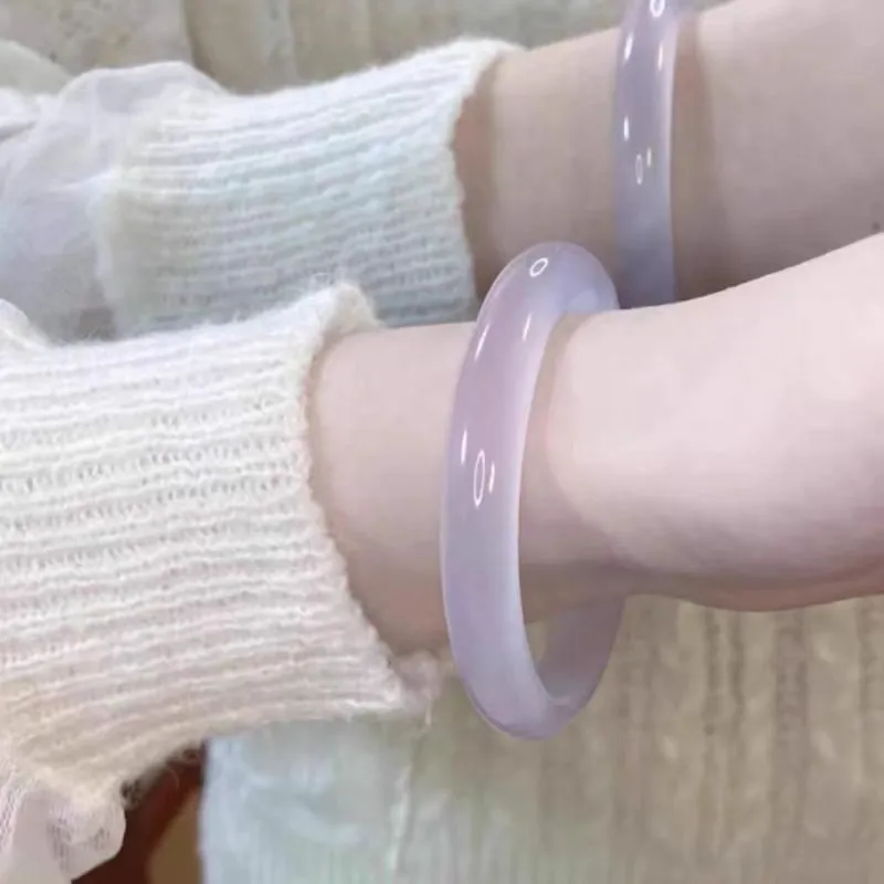 XIFULI Chalcedony Bangles Women's-4