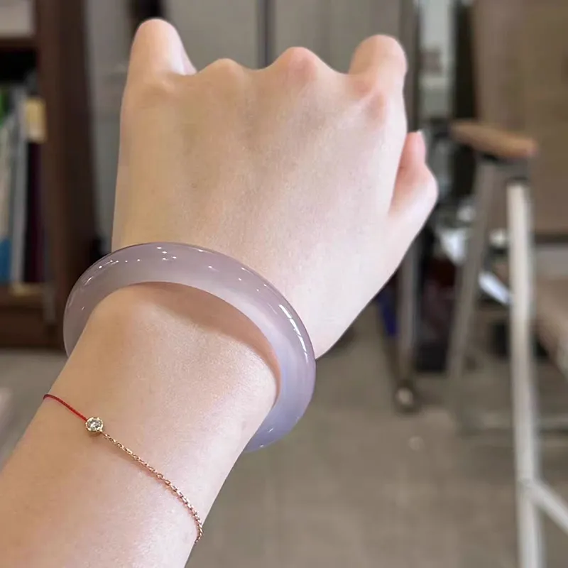 XIFULI Chalcedony Bangles Women's-5
