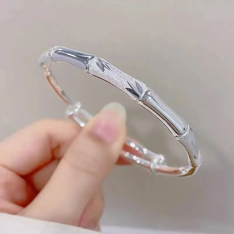 XIFULI 999 Fine Silver Bangles Women's-4