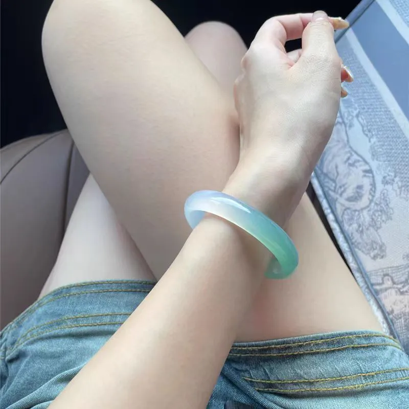 XIFULI Chalcedony Bangles Women's-3