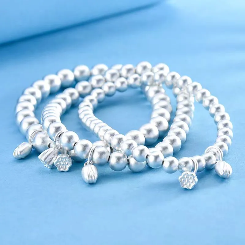 XIFULI 999 Fine Silver Bracelets Women's-3