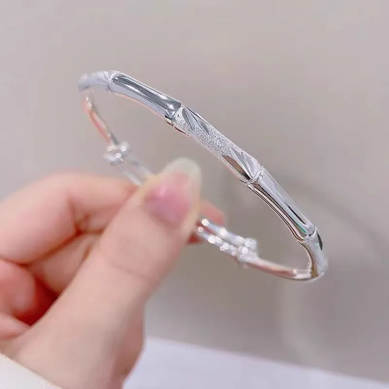 XIFULI 999 Fine Silver Bangles Women's-1