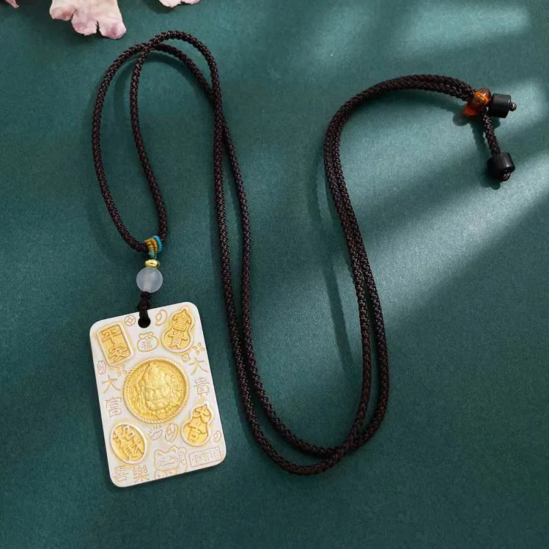 XIFULI 999 Fine Silver Necklaces Unisex-4