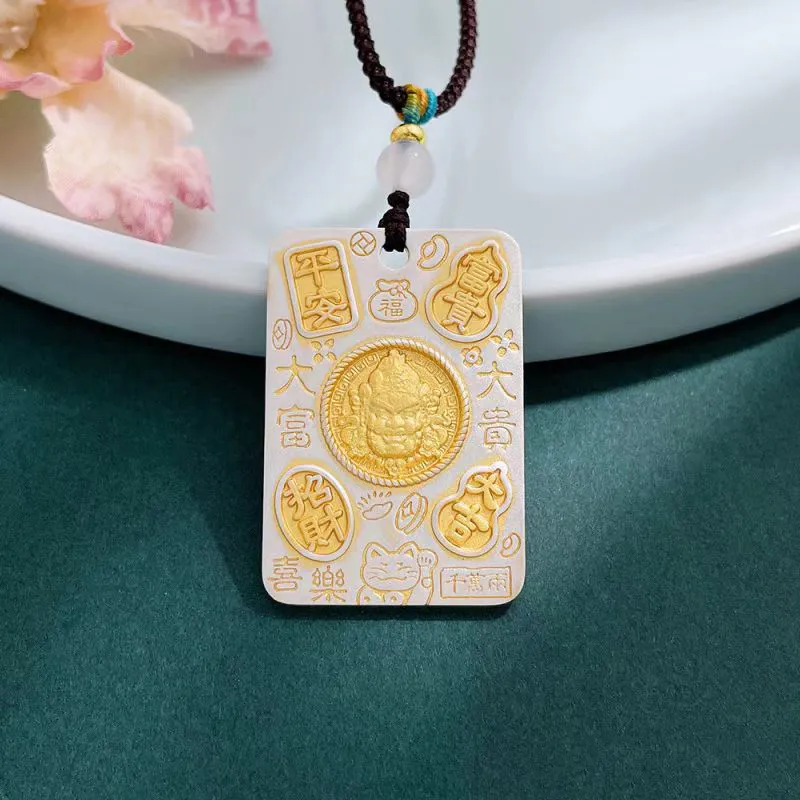 XIFULI 999 Fine Silver Necklaces Unisex-5