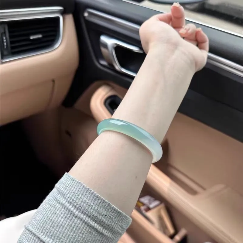 XIFULI Chalcedony Bangles Women's-5