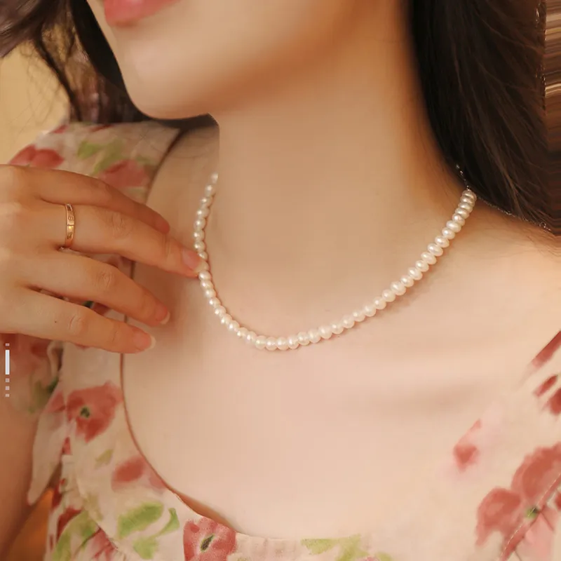 XIFULI Pearl Necklaces Women's-7