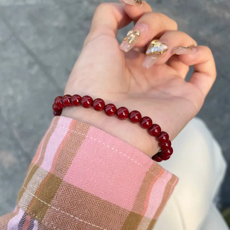 XIFULI Cinnabar Bracelets Unisex-3