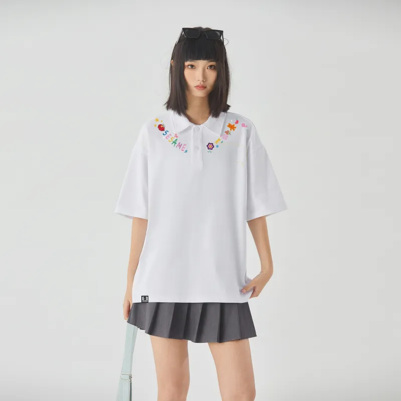 SESAME STREET Polo Shirt Unisex-2