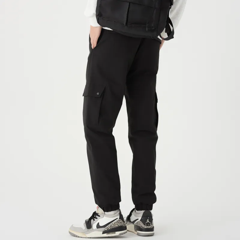 SESAME STREET Down Pants Unisex Black-3