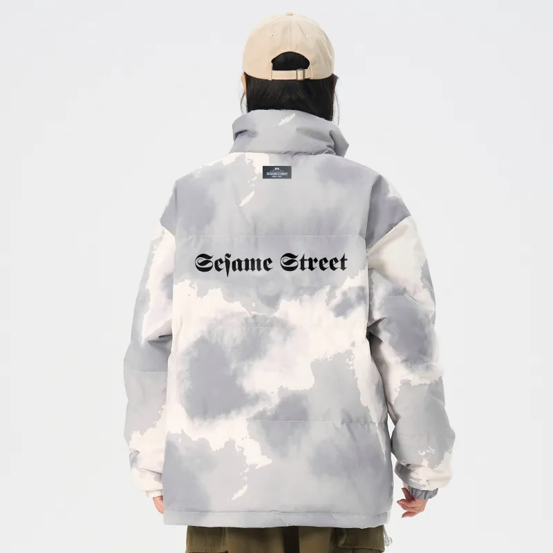 SESAME STREET Down Jacket Unisex-3