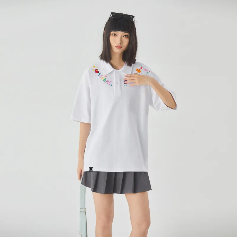 SESAME STREET Polo Shirt Unisex-3
