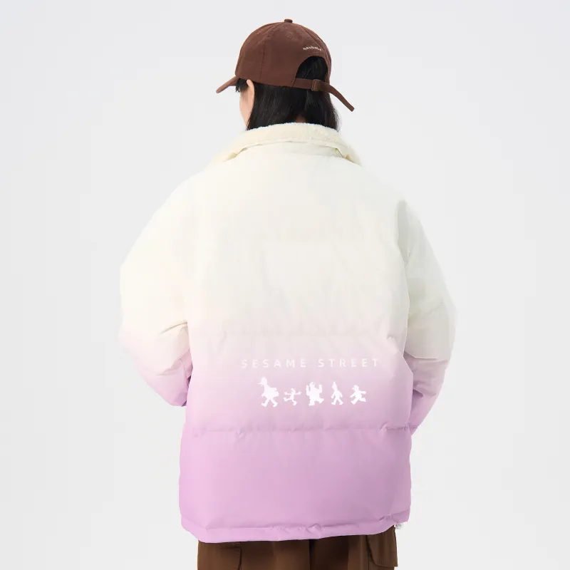 SESAME STREET Down Jacket Unisex-10