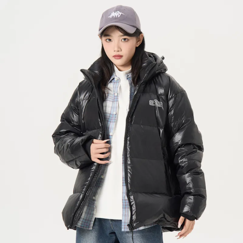SESAME STREET Down Jacket Unisex-2