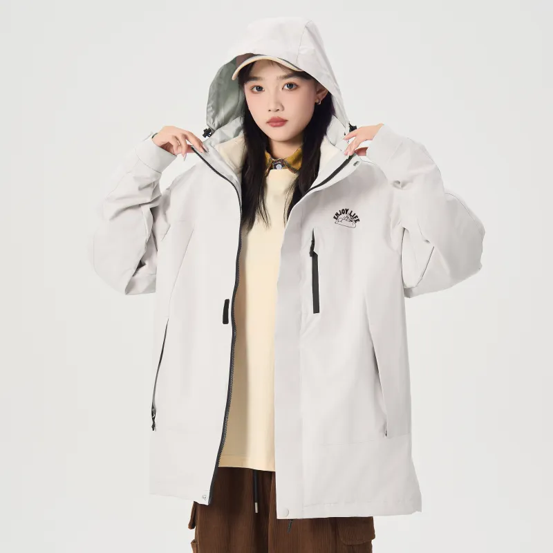 SESAME STREET Waterproof And Windproof To Keep Warm Windbreaker Jacket Unisex-8