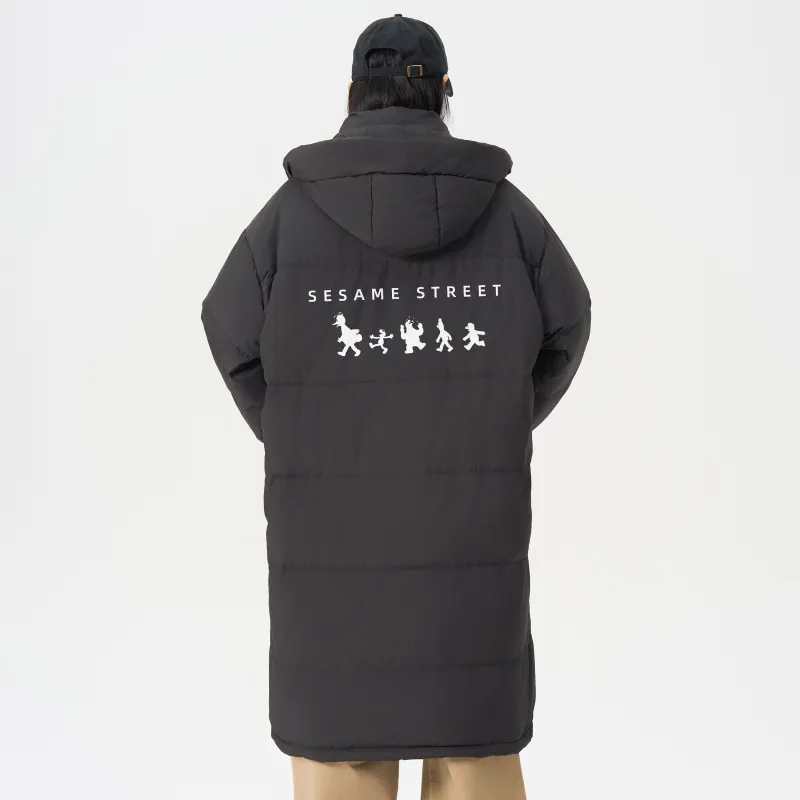 SESAME STREET Down Jacket Unisex-2