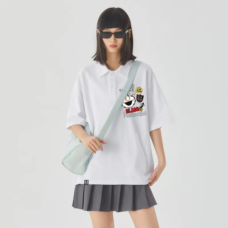 SESAME STREET Polo Shirt Unisex-4