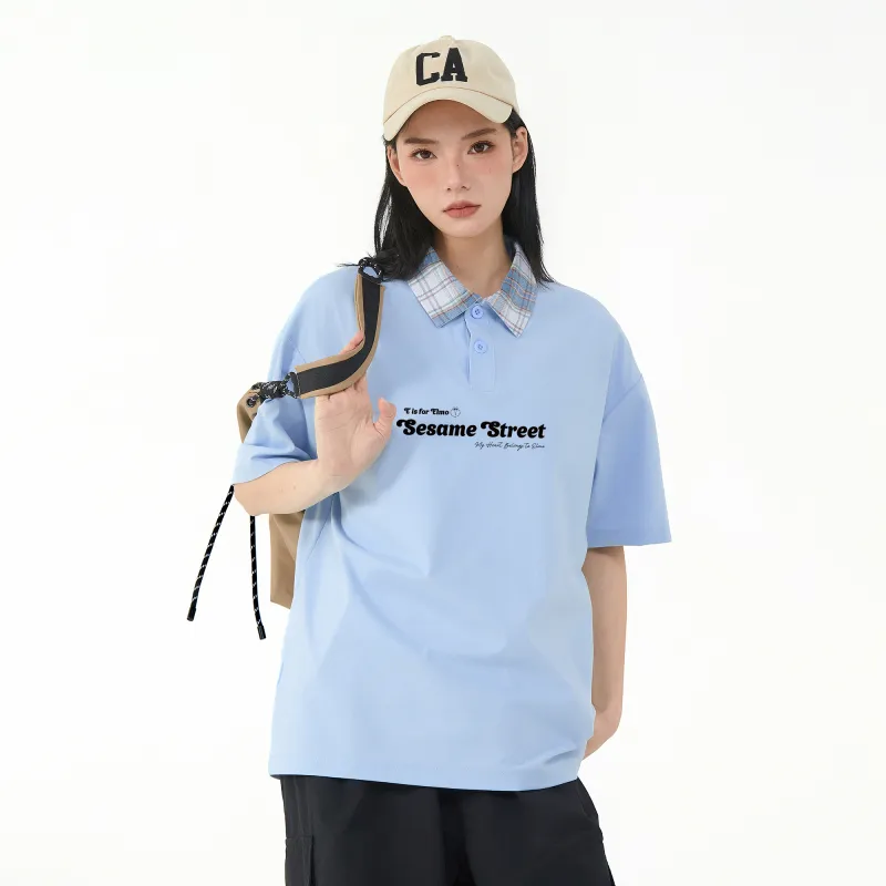 SESAME STREET Polo Shirt Unisex-10