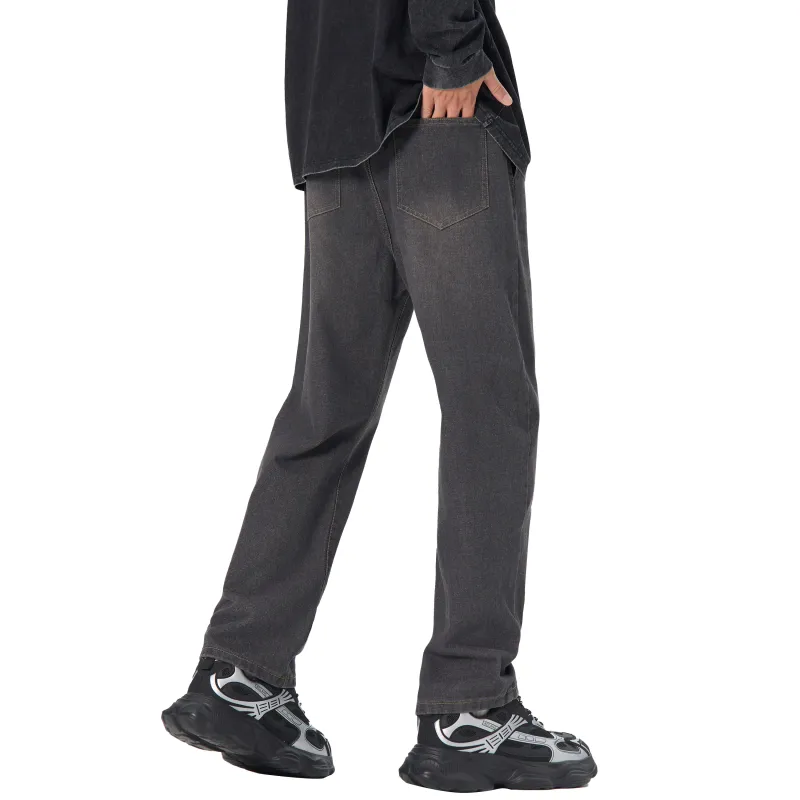 SESAME STREET Jeans Unisex Black Gray-1