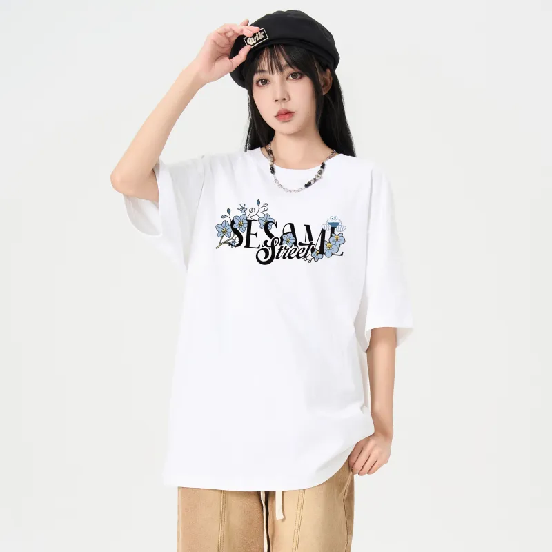 SESAME STREET [Cookie Monster Collection] T Shirt Unisex-4