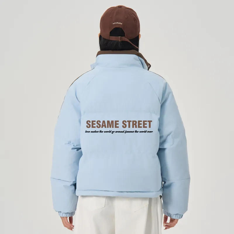 SESAME STREET Puffer Jacket Unisex-5