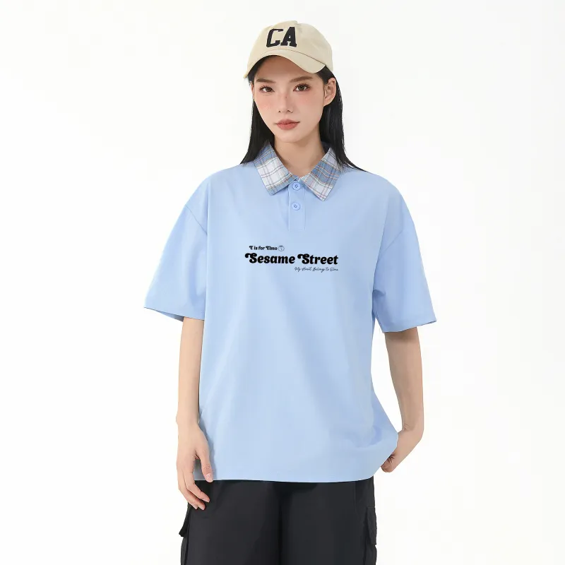 SESAME STREET Polo Shirt Unisex-11
