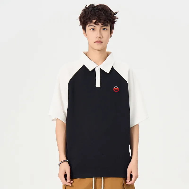 SESAME STREET [ELMO Collection] Polo Shirt Unisex-2