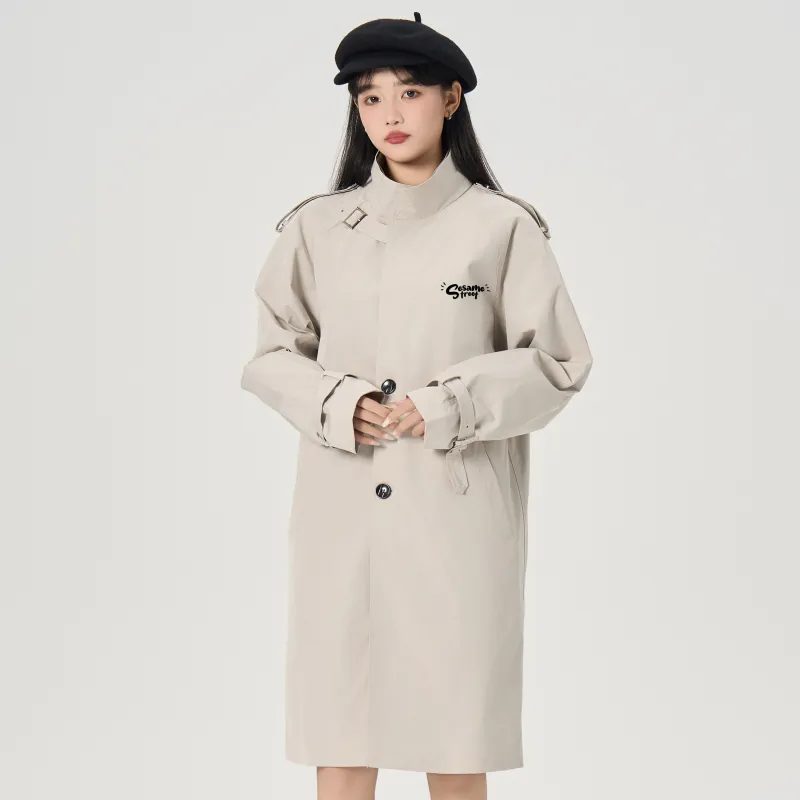 SESAME STREET Trench Coat Unisex-4