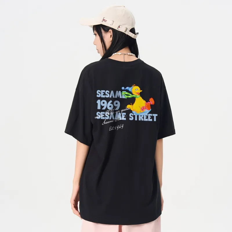 SESAME STREET Short Sleeved T Shirts Unisex-3