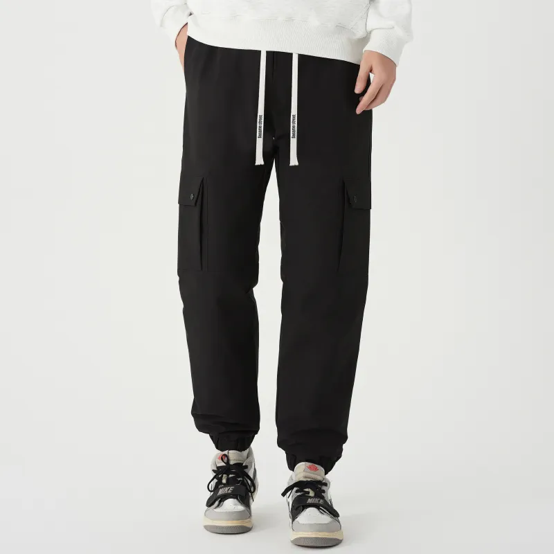 SESAME STREET Down Pants Unisex Black-2