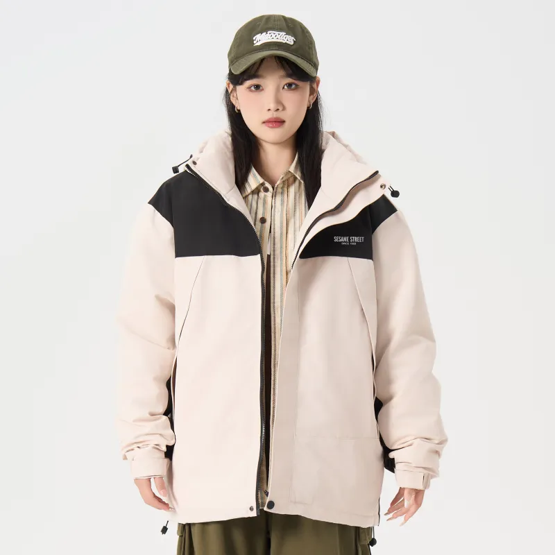 SESAME STREET Down Jacket Unisex-2