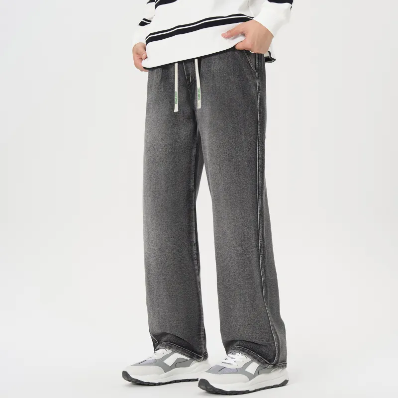 SESAME STREET Jeans Unisex Black Gray-2